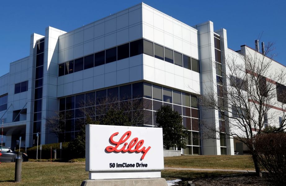 An Eli Lilly and Company pharmaceutical manufacturing plant is pictured at 50 ImClone Drive in Branchburg, New Jersey
