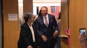 Benjamin Spencer exits a courtroom after being exonerated for a murder conviction he maintained he did not commit.