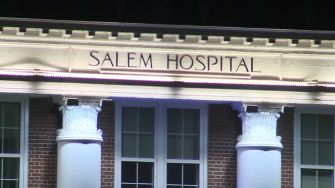 Signage of Salem Hospital, which is facing a class action lawsuit regarding potential patient exposure to HIV and hepatitis.