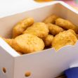 Box of McDonald's Chicken McNuggets. Box of McDonald's Chicken McNuggets.