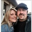 Image of a couple smiling together. Image of a couple smiling together.